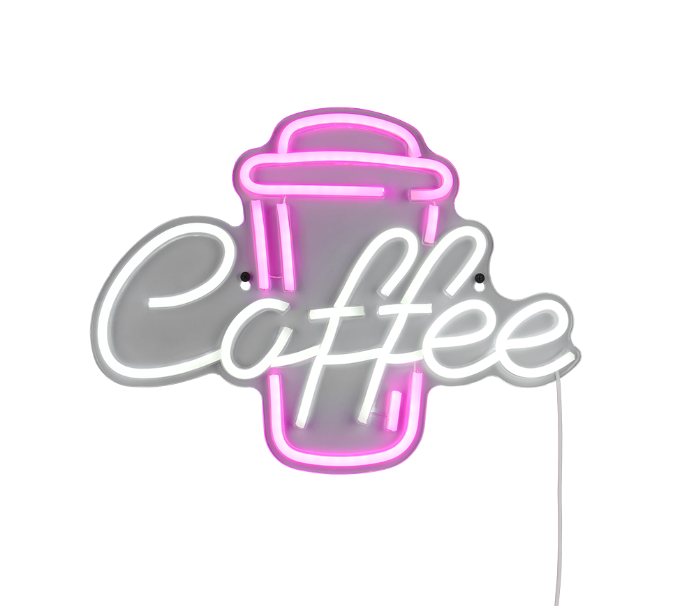 COFFEE | Wall lamp | Transparent clear | Plastic