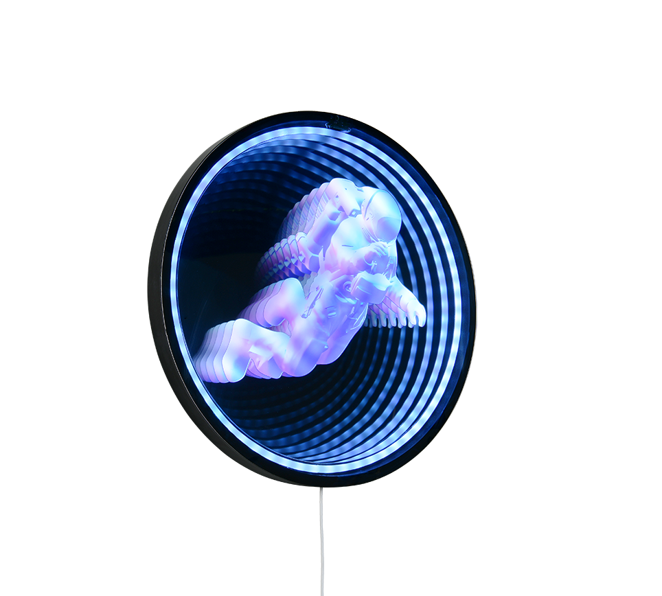 DUKE | Wall lamp | Black mat | Plastic