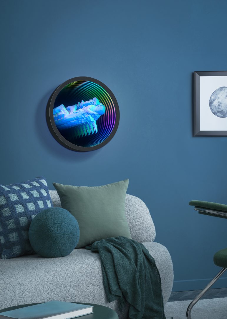 DUKE | Wall lamp | Black mat | Plastic