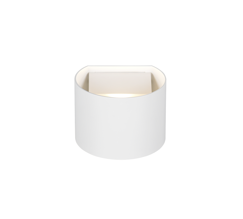 GENIE | Wall lamp | White mat | Plastic