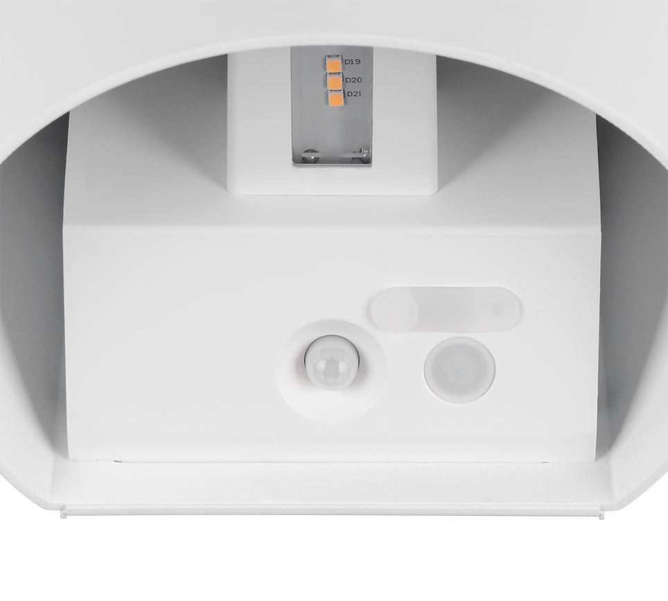 GENIE | Wall lamp | White mat | Plastic