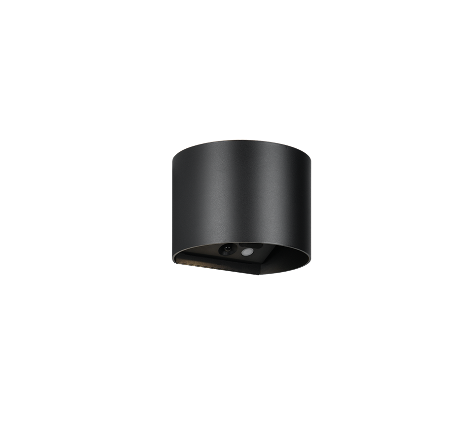 GENIE | Wall lamp | Black mat | Plastic