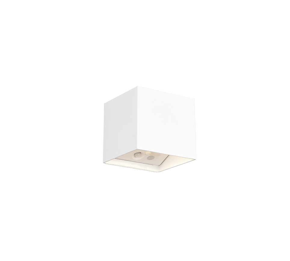 GENIE | Wall lamp | White mat | Plastic