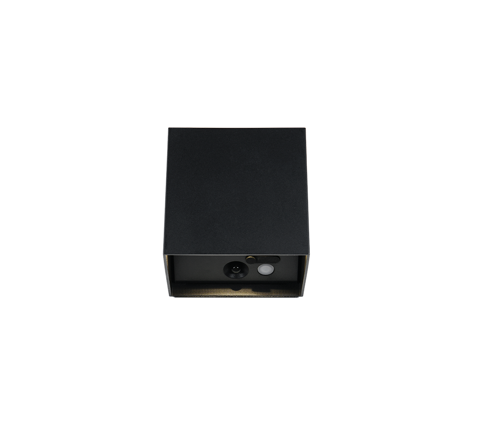 GENIE | Wall lamp | Black mat | Plastic