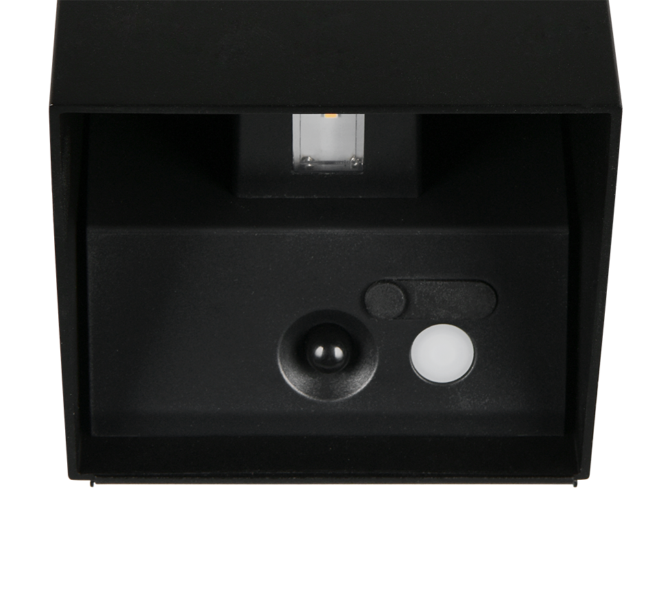 GENIE | Wall lamp | Black mat | Plastic
