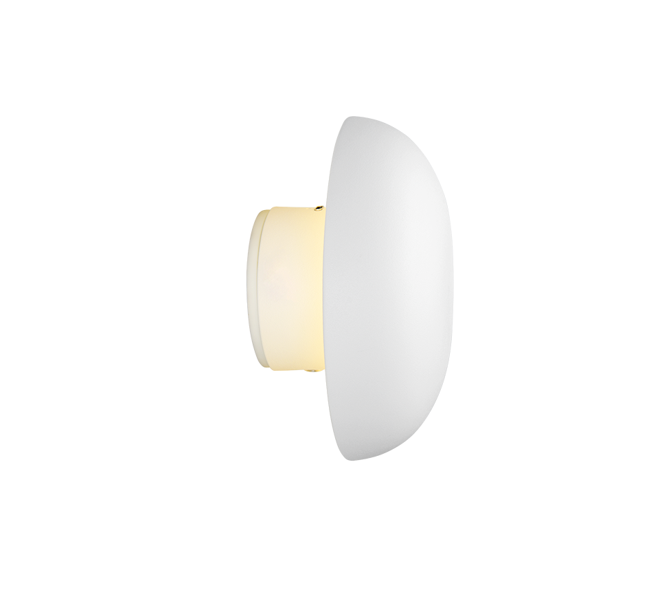 DAVEY | Wall lamp | White mat | Metal