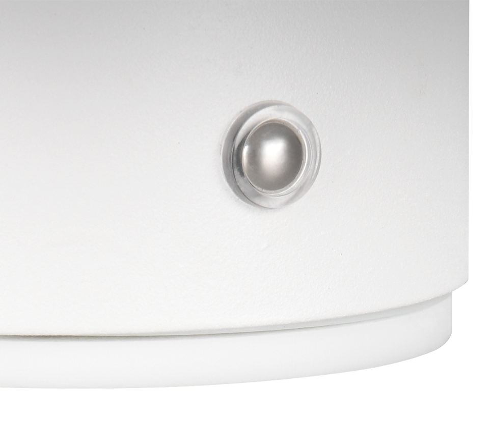 DAVEY | Wall lamp | White mat | Metal