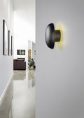 DAVEY | Wall lamp | Black mat | Metal