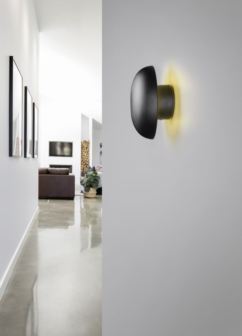 DAVEY | Wall lamp | Black mat | Metal