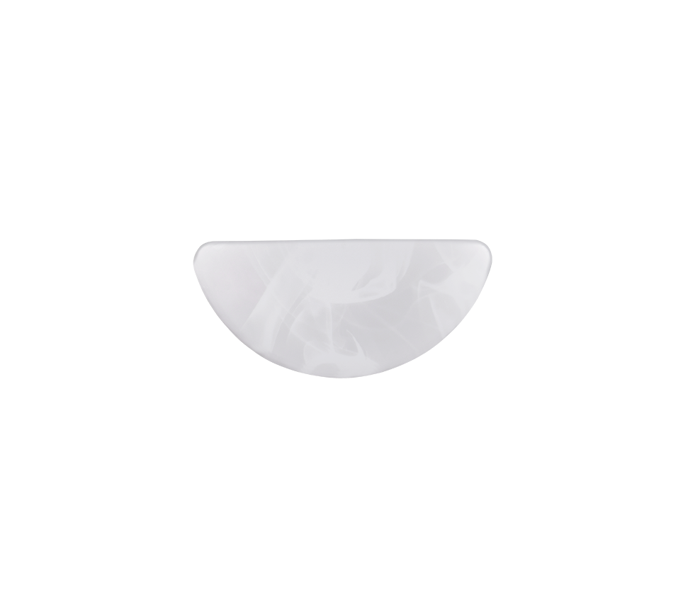 UMBRIA | Wall lamp | Alabaster coloured | Plastic