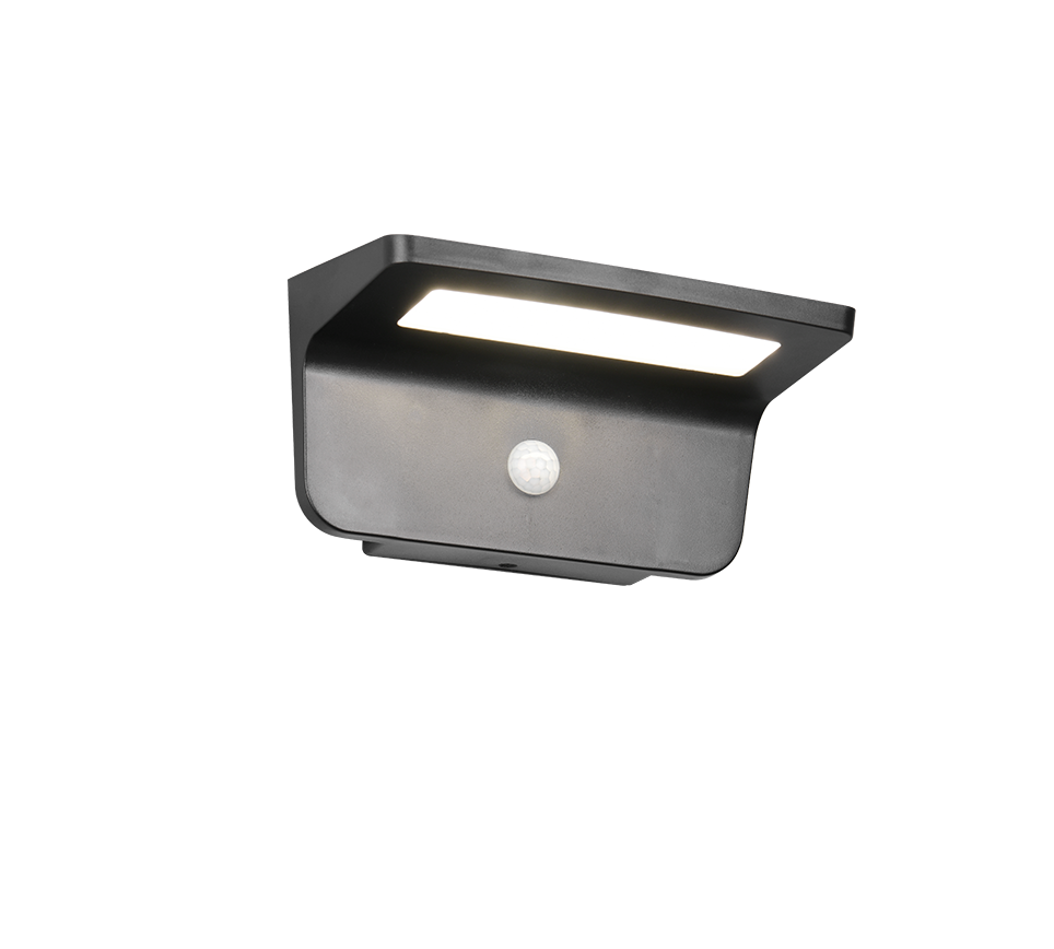 ATICO | Wall lamp | Black mat | Plastic