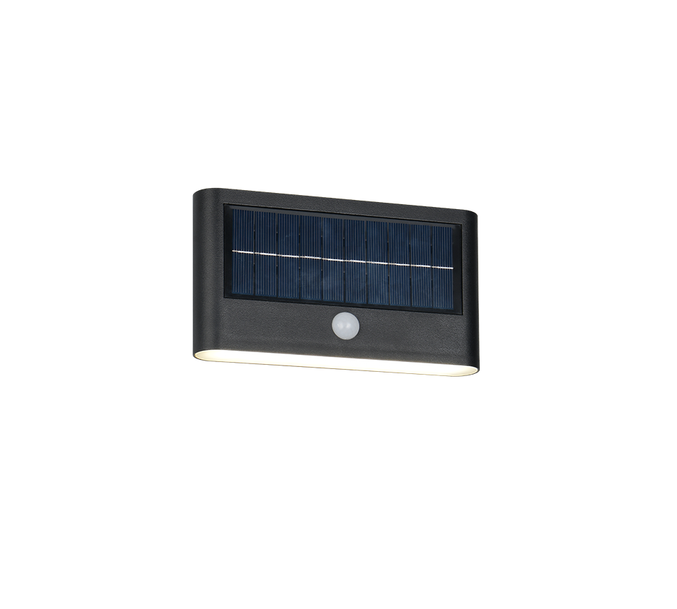 RAMOS | Wall lamp | Black mat | Plastic