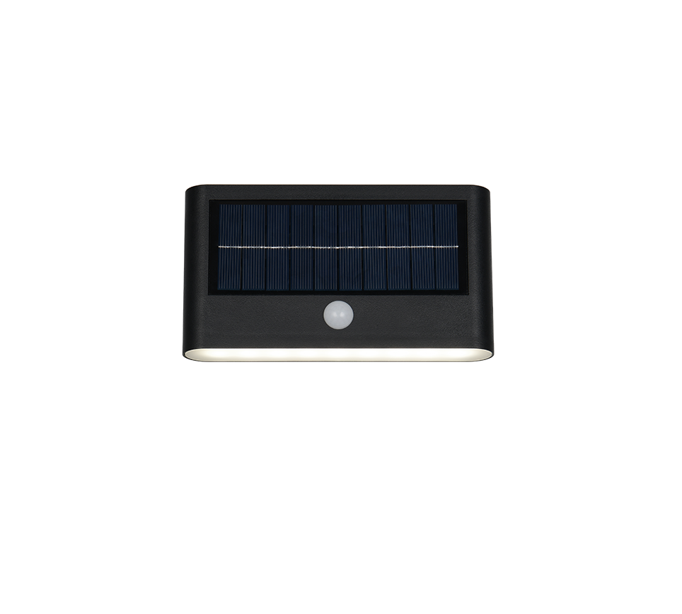 RAMOS | Wall lamp | Black mat | Plastic