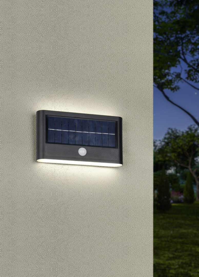 RAMOS | Wall lamp | Black mat | Plastic