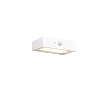 ELVAS | Wall lamp | White mat | Plastic