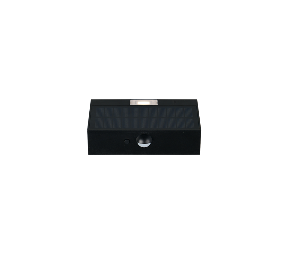 ELVAS | Wall lamp | Black mat | Plastic