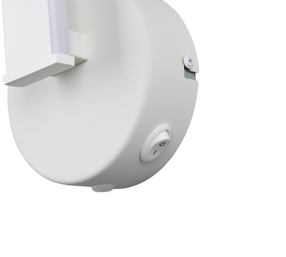 GINKO | Wall lamp | White mat | Metal