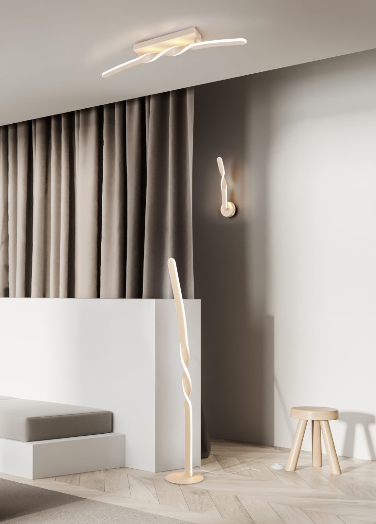 GINKO | Wall lamp | Sand | Metal