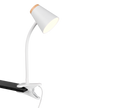 PONGO | Clamping lamp | White | Plastic