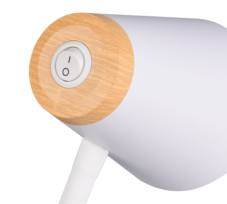 PONGO | Clamping lamp | White | Plastic