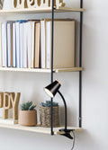 PONGO | Clamping lamp | Black | Plastic