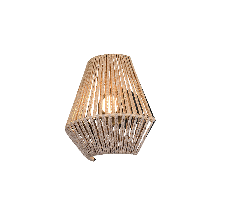 LIRA | Wall lamp | Brown | Papiergarn