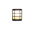 SINTRA | Wall lamp | Black mat | Stainless steel