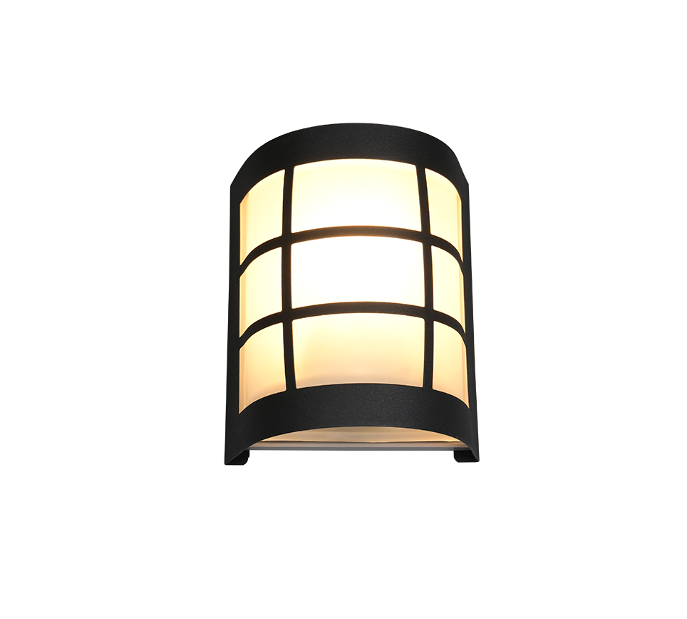 SINTRA | Wall lamp | Black mat | Stainless steel