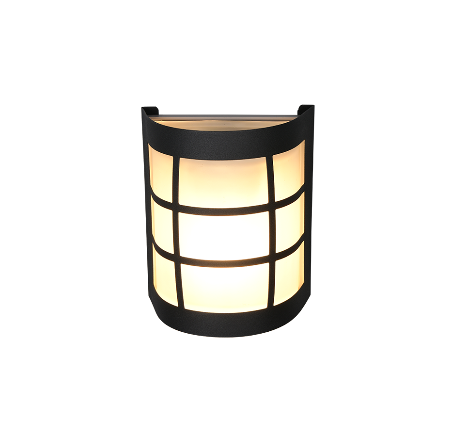 SINTRA | Wall lamp | Black mat | Stainless steel