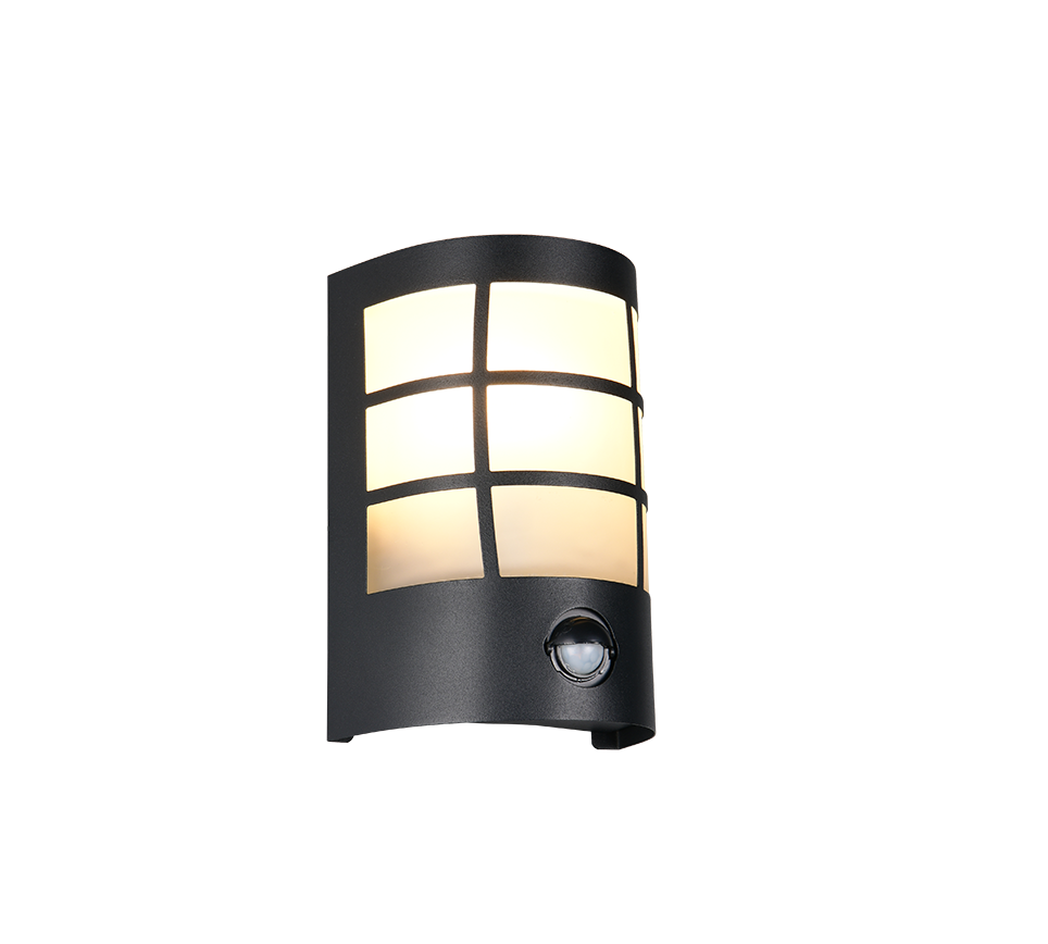 SINTRA | Wall lamp | Black mat | Stainless steel