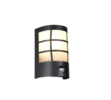 SINTRA | Wall lamp | Black mat | Stainless steel