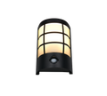 SINTRA | Wall lamp | Black mat | Stainless steel