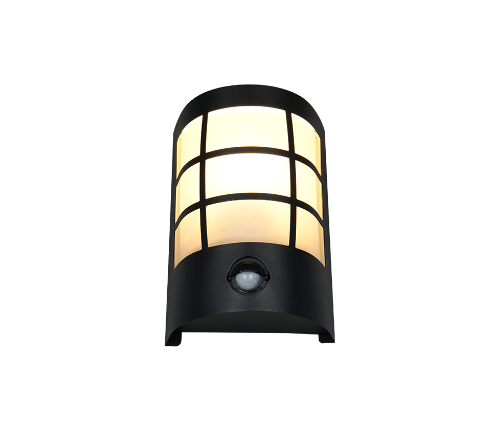 SINTRA | Wall lamp | Black mat | Stainless steel