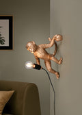 LOUY | Wall lamp | Gold | Polyresin