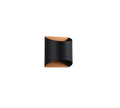 SAMDEL | Wall lamp | Schwarz-Gold | Metal
