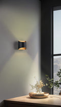 SAMDEL | Wall lamp | Schwarz-Gold | Metal