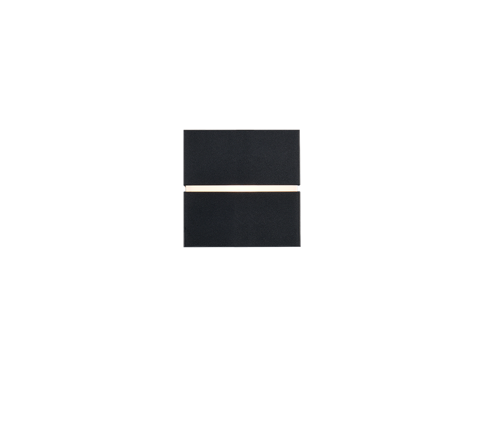 LOGRONO | Wall lamp | Black mat | Plastic