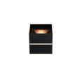 LOGRONO | Wall lamp | Black mat | Plastic