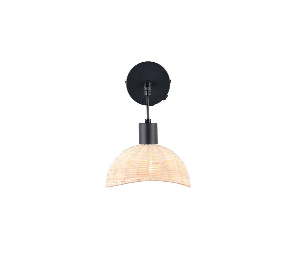 CALVI | Wall lamp | Black mat | Metal