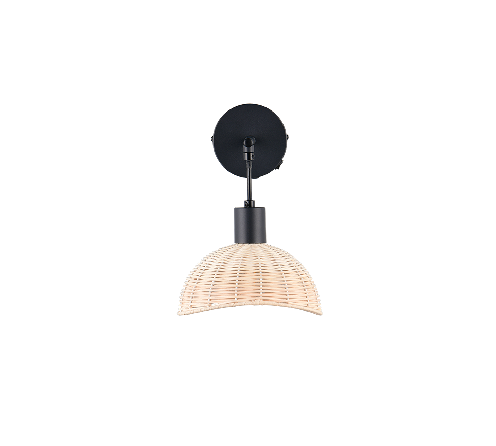 CALVI | Wall lamp | Black mat | Metal