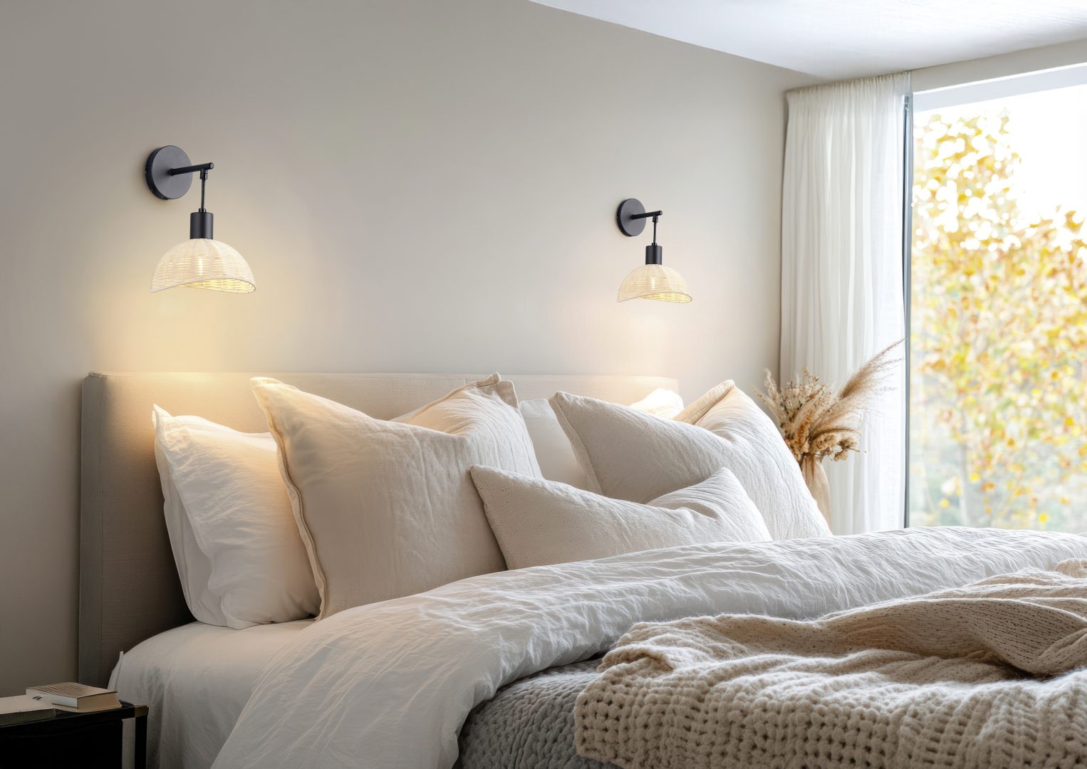 CALVI | Wall lamp | Black mat | Metal