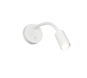 TARYN | Wall lamp | White mat | Metal
