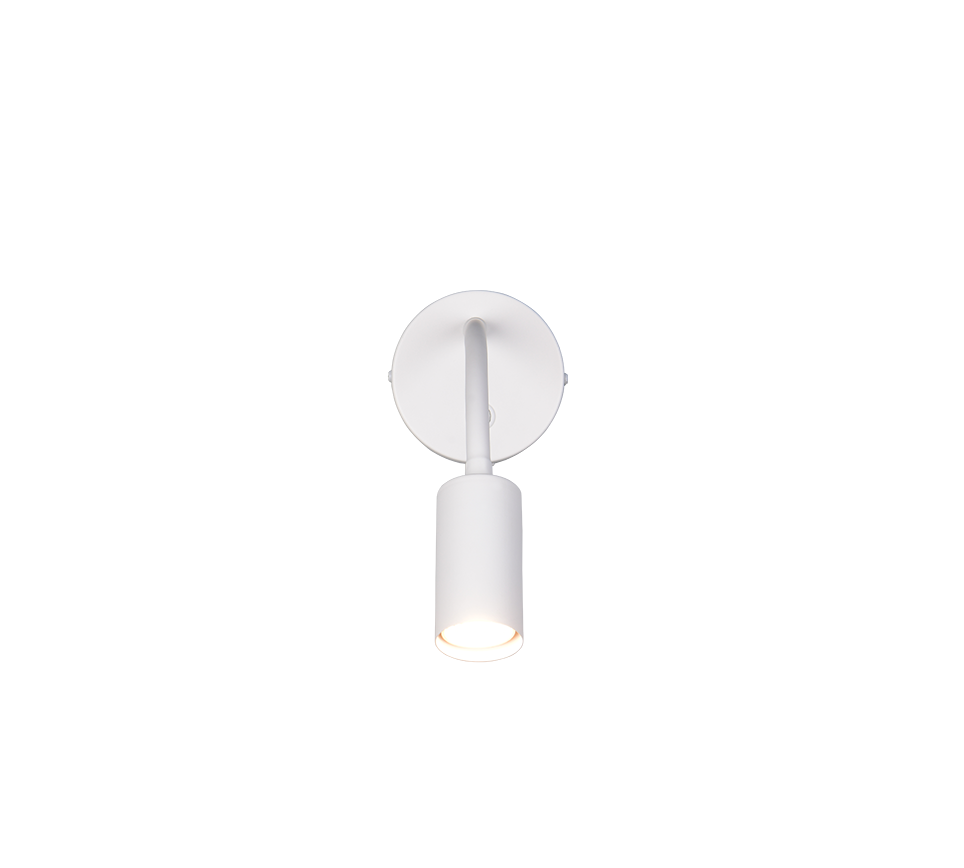 TARYN | Wall lamp | White mat | Metal