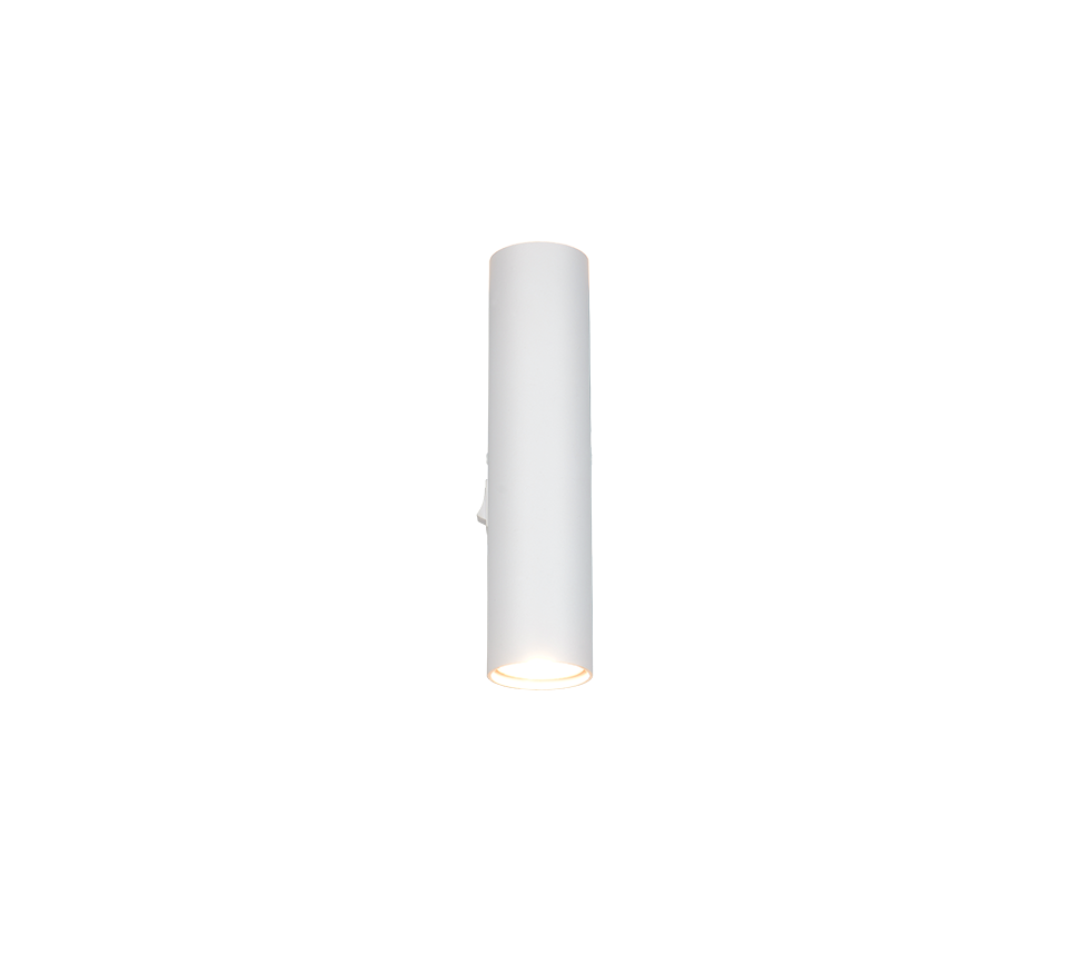 TARYN | Wall lamp | White mat | Metal