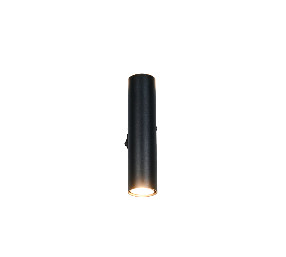 TARYN | Wall lamp | Black mat | Metal