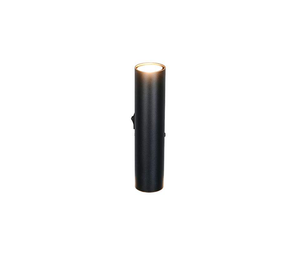 TARYN | Wall lamp | Black mat | Metal