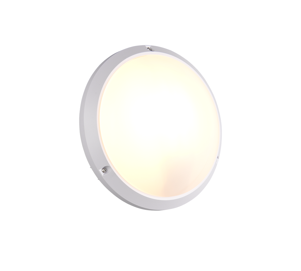 AMBATO | Wall lamp | White mat | Plastic