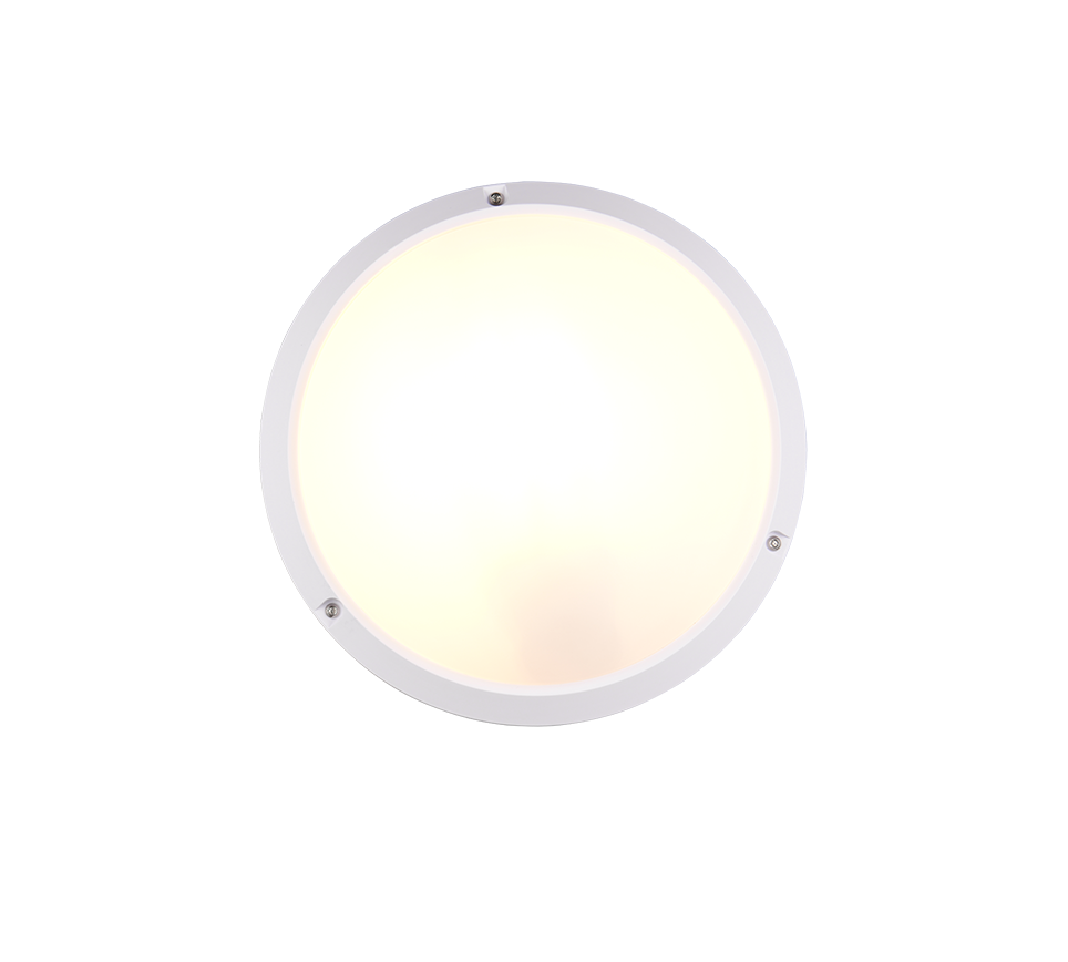 AMBATO | Wall lamp | White mat | Plastic