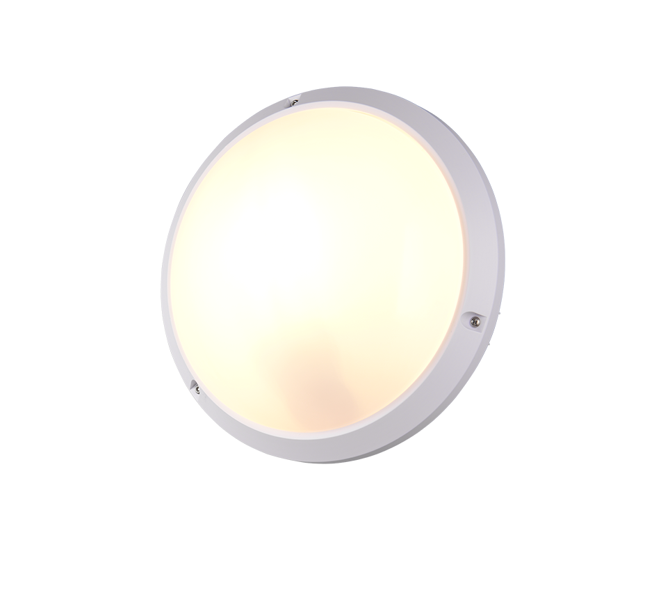 AMBATO | Wall lamp | White mat | Plastic