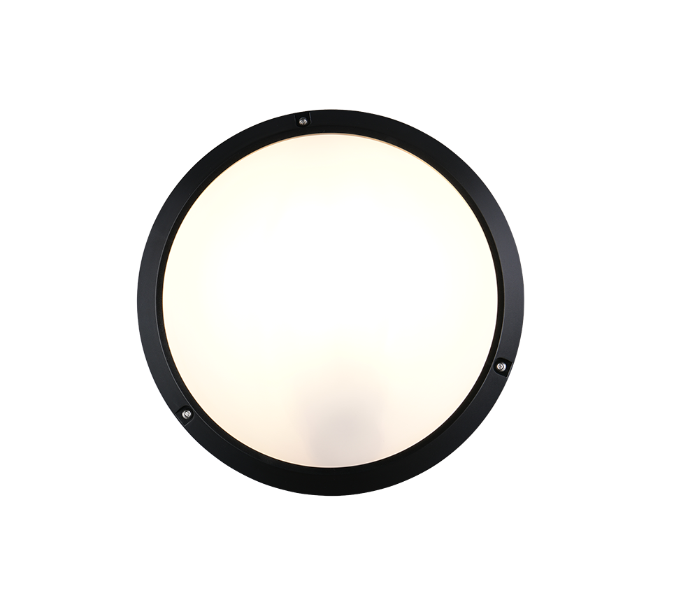 AMBATO | Wall lamp | Black mat | Plastic